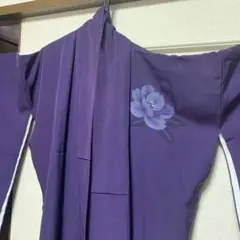 紫色 花柄 振袖　きものやまと 今週いっぱいまで出品