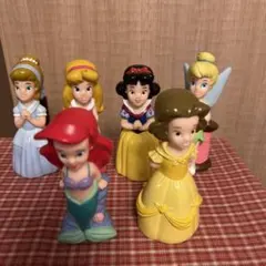 ディズニープリンセス フィギュア 6体セット