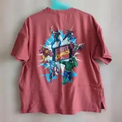 MARVEL マイリトルワンダーTシャツ オレンジ　アベンジャーズ