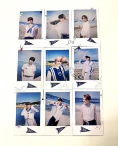 &TEAM 青嵐 チェキ 9人 インスタントフォト カード 全員 トレカ