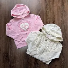 フード付きパーカー トップス