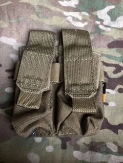 FLYYE製実物　ダブルピストルマガジンポーチ　オリーブドラブ