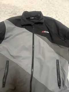 XLARGE ナイロンジャケット S 黒/グレー