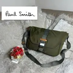 Paul Smith（ポール・スミス）メッセンジャーバッグオリーブグリーン