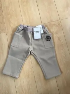 新品タグ付きSLAP SLIP ベージュパンツ 80cm 秋冬