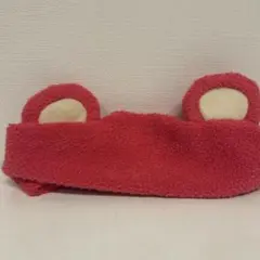 ロッツォ　耳付きヘアバンド 赤