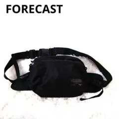 2763 ForeCast 2way ウエストバッグ ショルダーバッグ 黒
