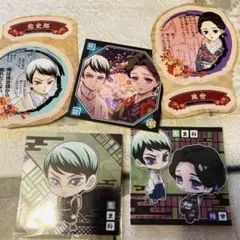 レア　鬼滅の刃　シール　ウエハース　原画　ステッカー　シール烈伝　珠世　愈史郎