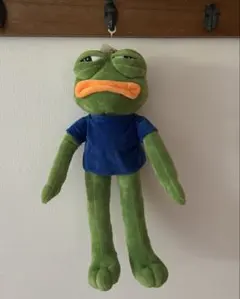 デブ母ちゃん様専用 カエルのぺぺ ぬいぐるみ ステッカー2枚セット