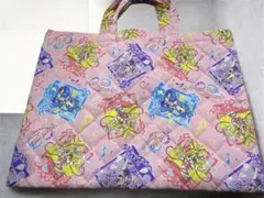キミとアイドルプリキュア キャラクター トートバッグ ピンク