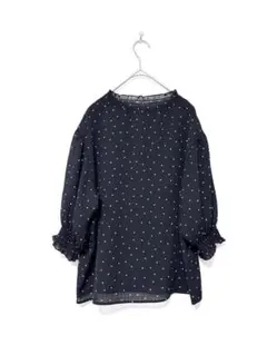 【送料込み✨】CHILD WOMAN プルオーバードットブラウス