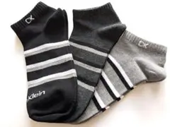 Calvin Klein ストライプソックス 3足セット