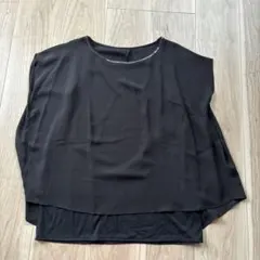 セブンアイディコンセプト　黒　トップスのサムネイル