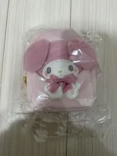 【新品未使用】サンリオ マイメロ ぬいぐるみポシェットボア ショルダーバッグ