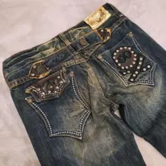 未使用タグ付き RED PEPPERドクロ フレア y2k サイズ26