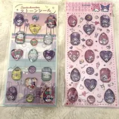 ストーンシール　シール　サンリオ　クロミ　シナモロール　マイメロ