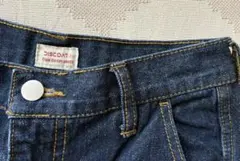 美品 ディスコート デニムパンツ フレアパンツ ダークブルー Mサイズのサムネイル