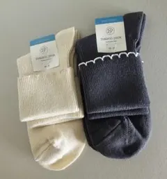 maison peca キッズ靴下 19-21cm 2足セット