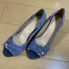 パンプス　オープントゥのサムネイル