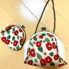 和装　着物　浴衣　袴　バッグ　がま口　がま口財布とセット