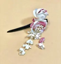 ヘアピン 髪留め 髪飾り ちりめん 和柄