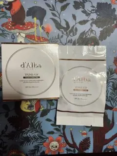 ダルバ　d'Alba 　ウォータフルトーンアップサンクッション 化粧下地