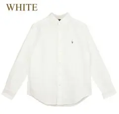 ラルフローレン キッズ ポニーワンポイント オックスフォード シャツ