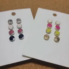 H&M カラフルピアスセット