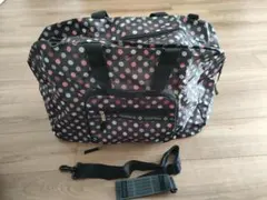moamoa ドット柄 ボストンバッグ