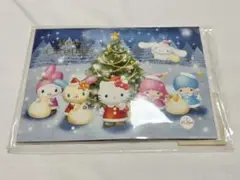 サンリオ　クリスマス　ポップアップカード　メッセージカード