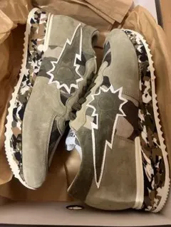 【新品】URBAN SUN スニーカー カモフラージュ柄のサムネイル