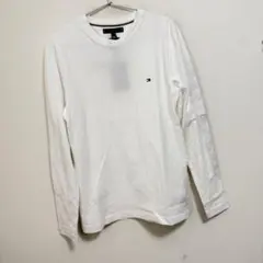 トミーヒルフィガー ショルダーロゴロングスリーブTシャツ ロンT ユニセックス