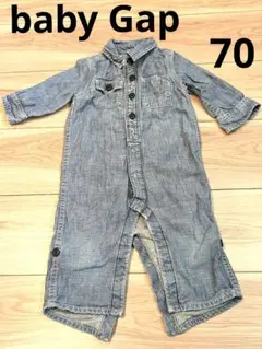 babyGAP カバーオール　デニム　70