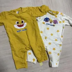 BABY SHARKロンパース2点セット