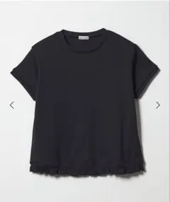 美品　Steven Alan スティーブンアラン フリル Tシャツ　ネイビーのサムネイル