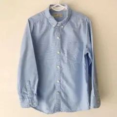 ZARA BOYS ブルーのオックスフォードシャツ size7・122