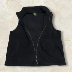 00s カベラス カナダ製 フリース ジップ 厚手ベスト US古着 ポーラテック