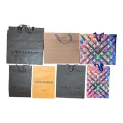 ルイヴィトン ショッパー 7点セット 紙袋 限定デザインあり まとめ売り