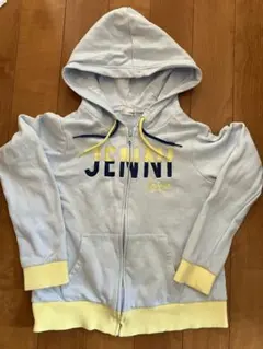 JENNI 水色 フルジップパーカー 100cm以上