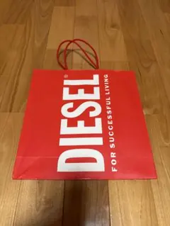 DIESEL ショッピングバッグ 赤
