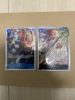 ONE PIECE カードゲーム 新弾　ナミSR.サボSR