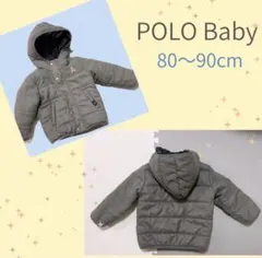 ★早い者勝ち★POLO Baby フード付きアウター　80〜90cm