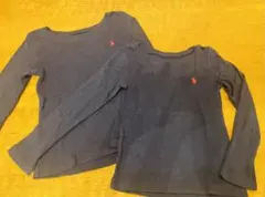 【中古品】ラルフローレン 長袖Tシャツ100/120cm