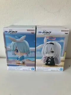 ブルーアーカイブ　おすわりフィギュア　2点セット