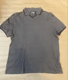 Salvatore Ferragamoメンズ Vネックポロシャツ Lサイズ