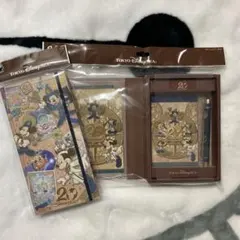 ディズニーシー20周年　ステーショナリーセット　ノート
