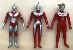 ウルトラマンフィギュア 3体セット(シリーズ；04、06、07)