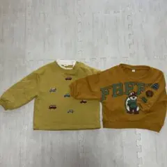 ★キッズ トレーナー 2点セット（サイズ80・90）