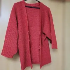 還暦のお祝いに 赤いカーディガン 長袖