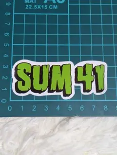 防水ステッカー【М】SUM41 サム・フォーティーワン バンド